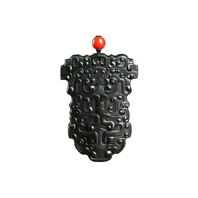 Cuizu Hetian Jade Necklaces Men-0