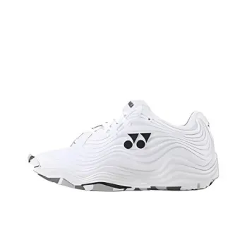 YONEX Anti Slip Wear Resistant Low Top Tennis Shoes Unisex White