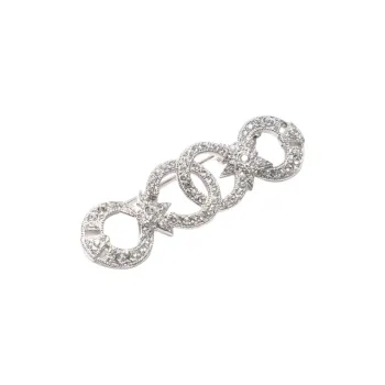 CHANEL 2020 Cc Rhinestone Brooch