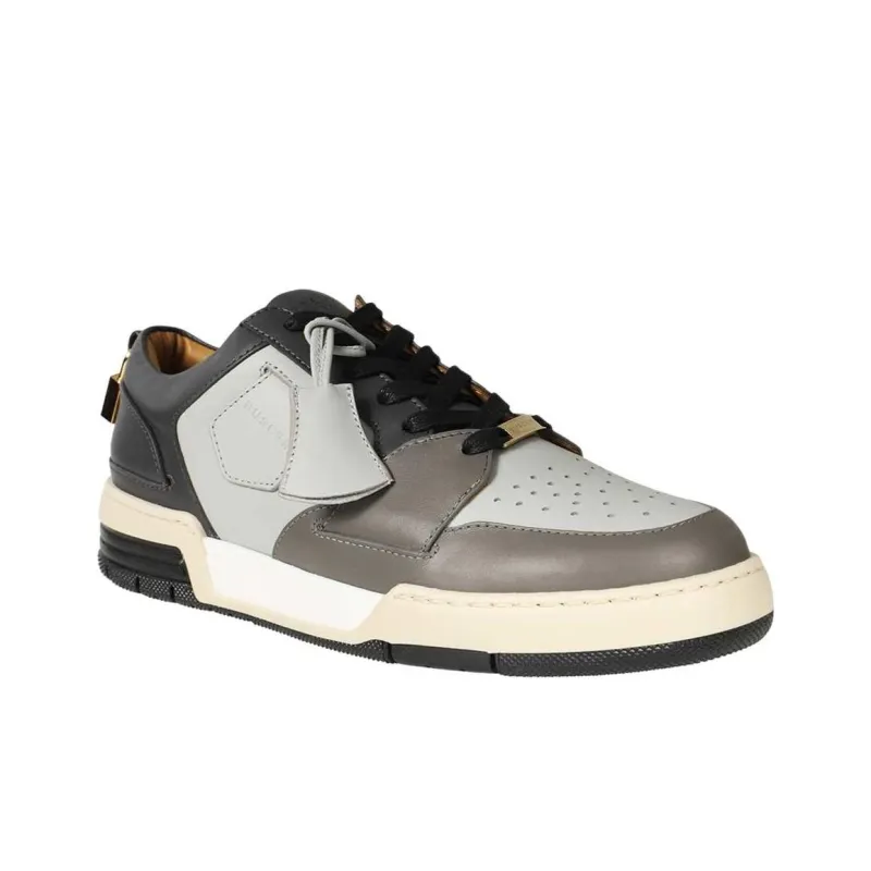 Buscemi Low-Top Skateboard Shoes Men's Gray-1