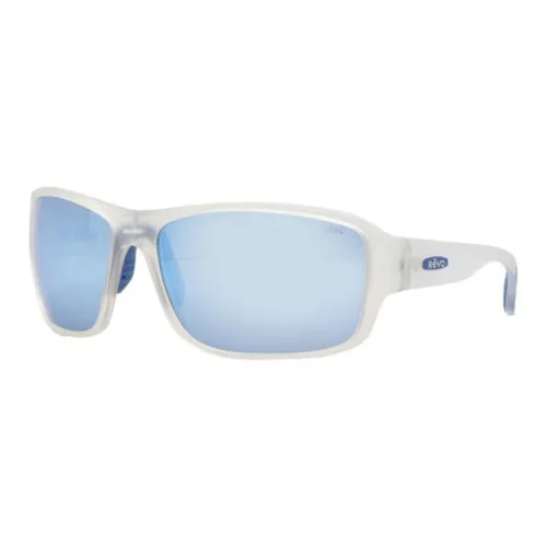 REVO Plastic Square Sunglasses Men's Transparent