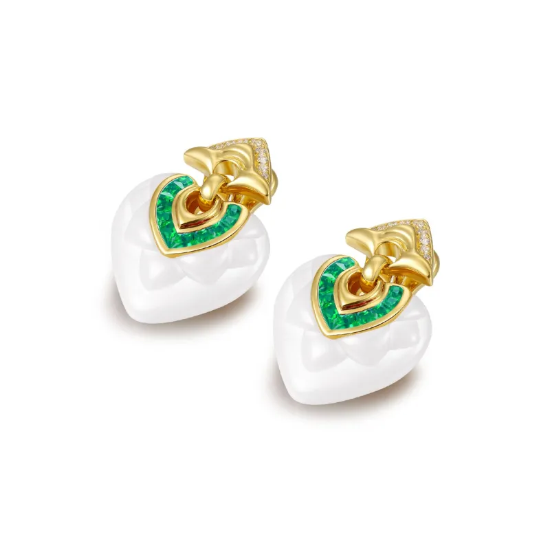 M`GARDEN 925 Sterling Silver Earrings Women's-5