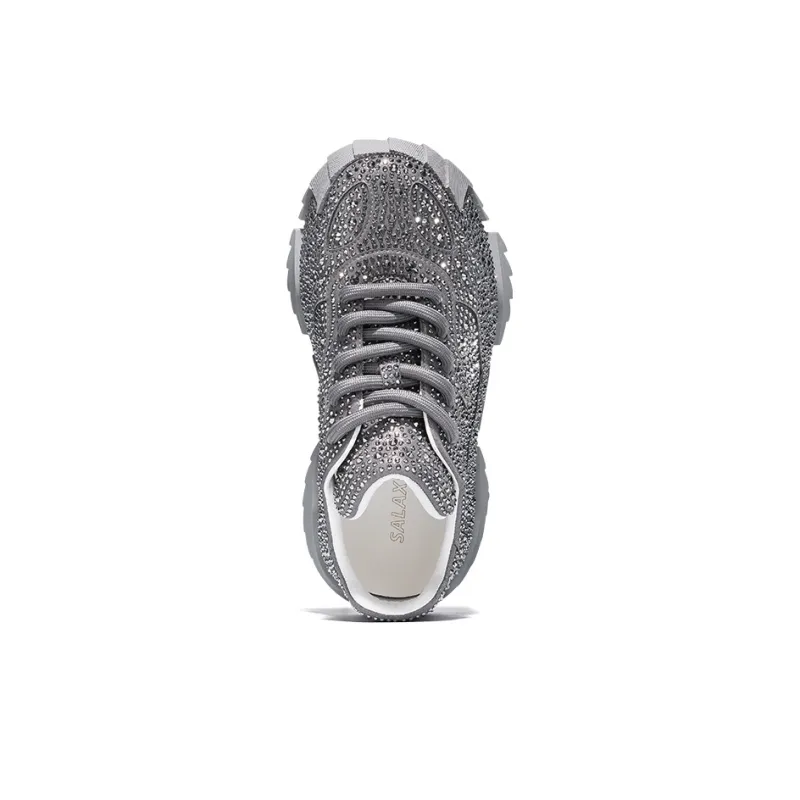 SALAXI Cushioning Height Increase Low Top Chunky Sneakers Unisex-9