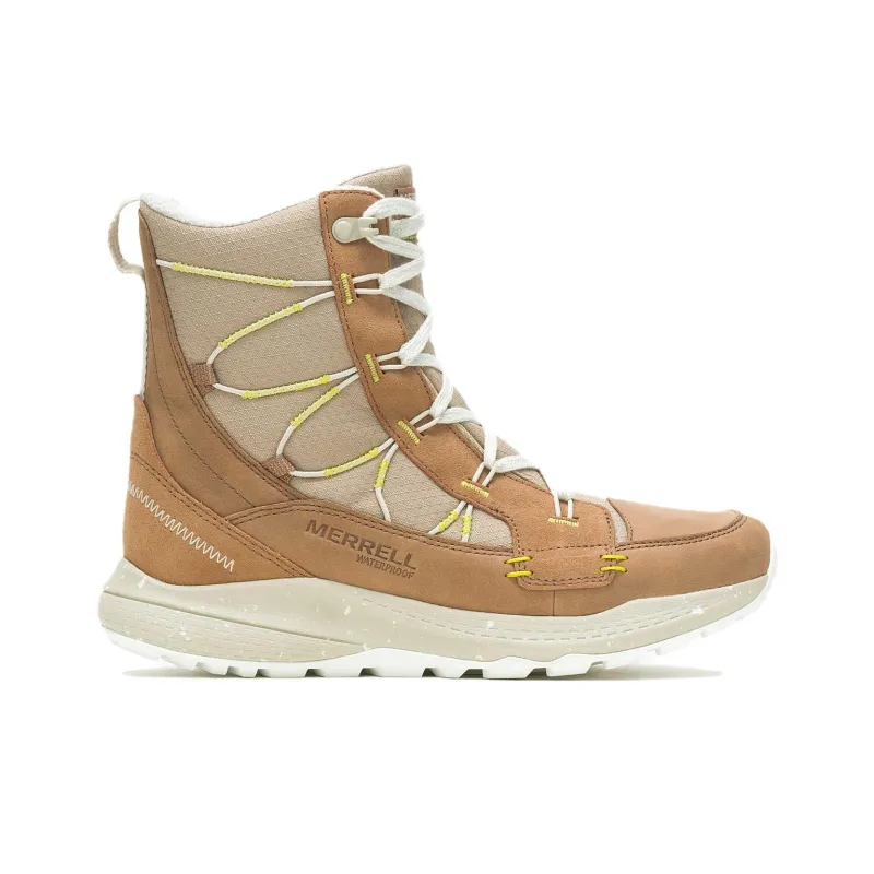 MERRELL Bravada 2 Anti-Slip Wear-Resistant High-Top Trekking Shoes Women's Brown-1
