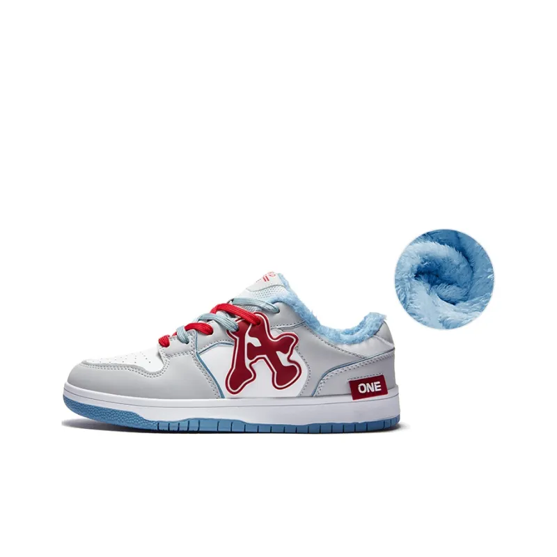 A1 Puffy Shoes Abrasion Resistant Balance Breathable Low Top Skateboard Shoes Unisex-19