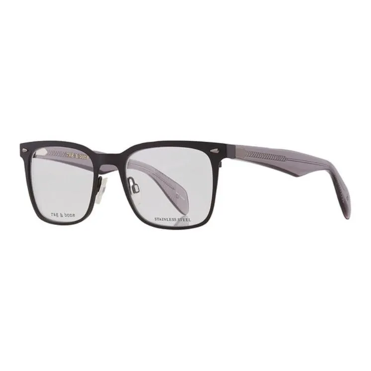 RAG&BONE Metal Square Sunglasses Men's Black-0