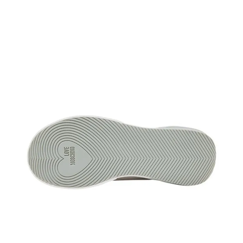 LOVE MOSCHINO Low Top Casual Shoes Women's Gray-5