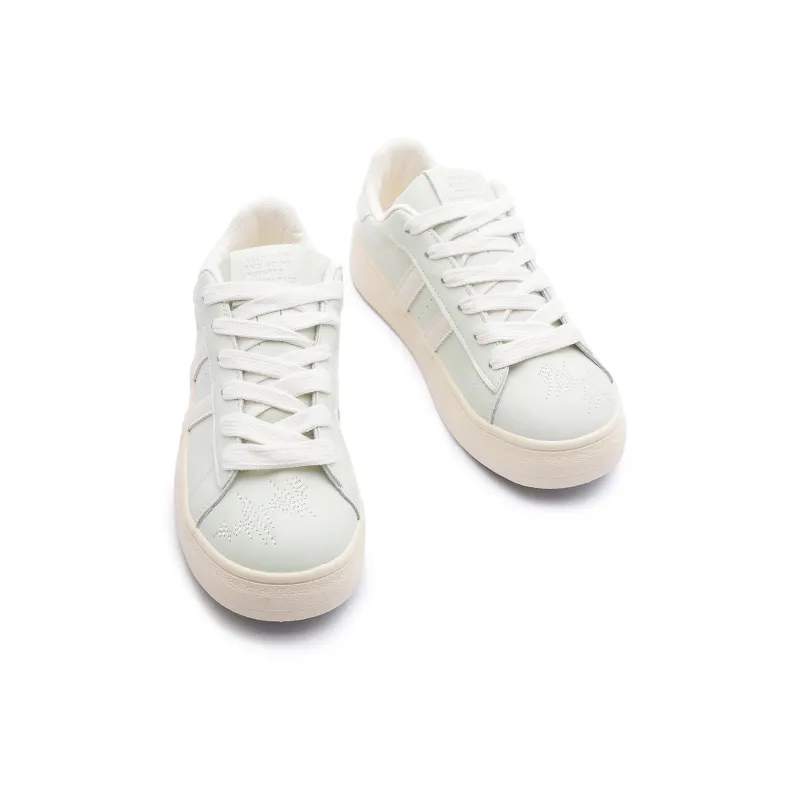 Mengsai Anti Slip Wear Resistant Low Top Skateboard Shoes Women's-4