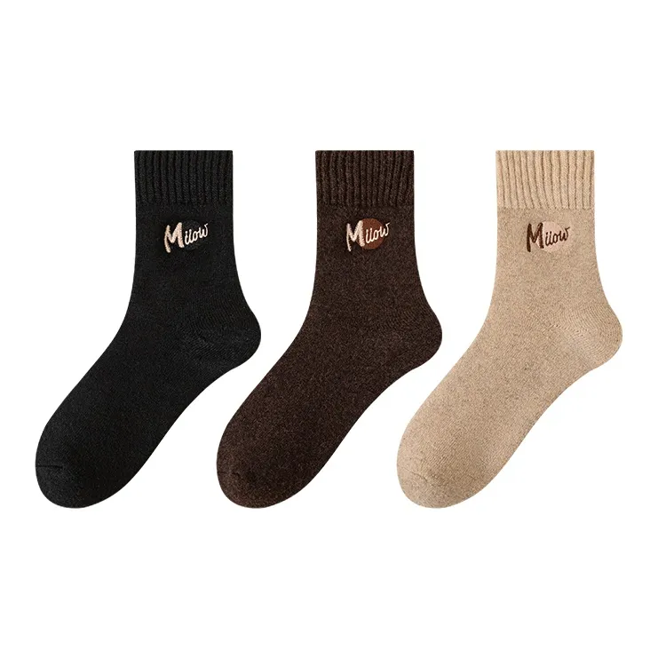 MIIOW Mid Calf Socks Unisex 3 Pack-54