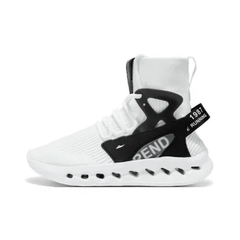 Kuding Casual Shoes Men High Top White/Black/Red/Blue