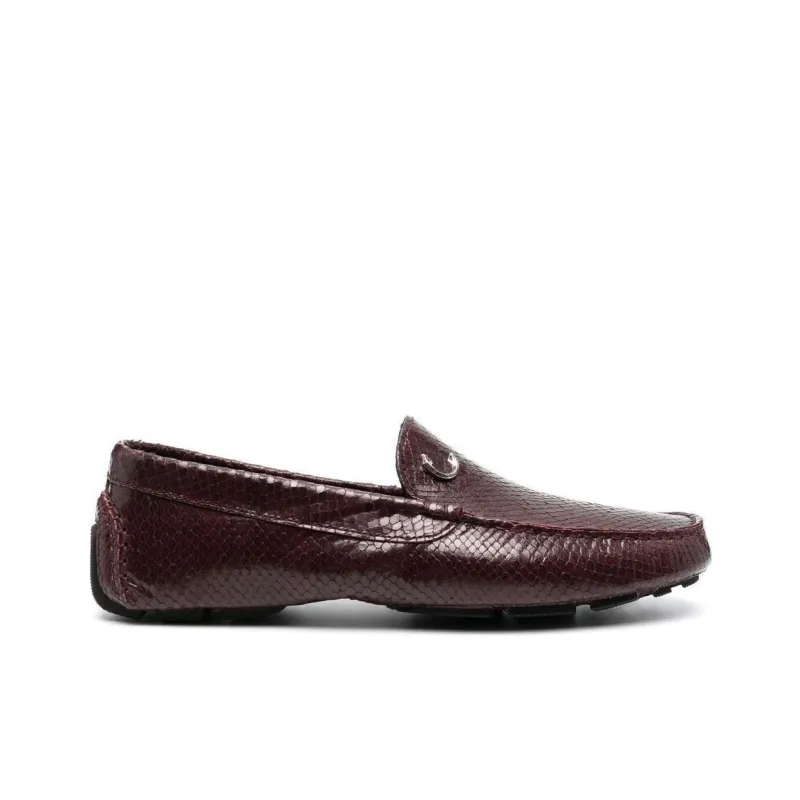 Just Cavalli Beanie Shoes Men's Burgundy-1