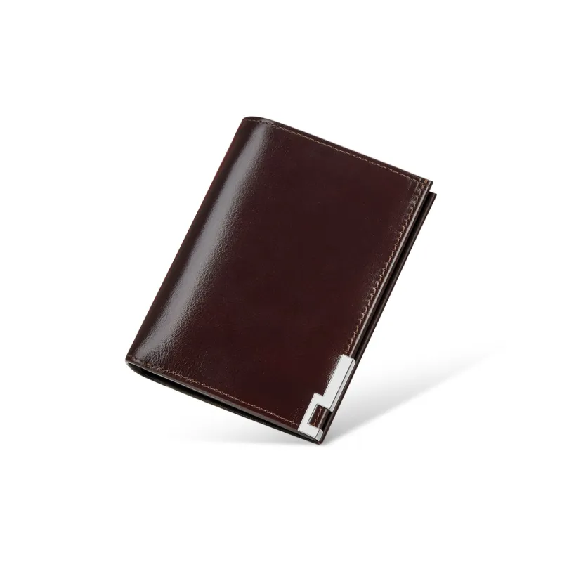 WilliamPOLO Cow Leather Wallet Men's Multicolor-9