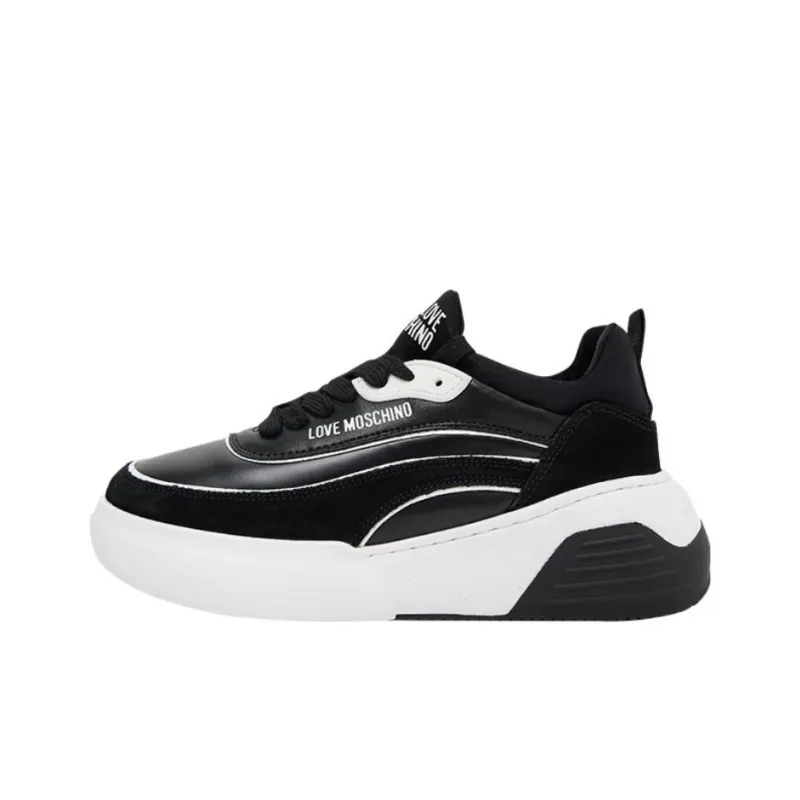 LOVE MOSCHINO Low Top Casual Shoes Women's Black-0