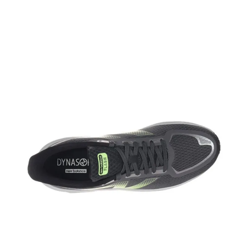 New Balance DynaSoft Flash V7 Anti Slip Wear Resistant Low Top Running Shoes Men's Black Green-3