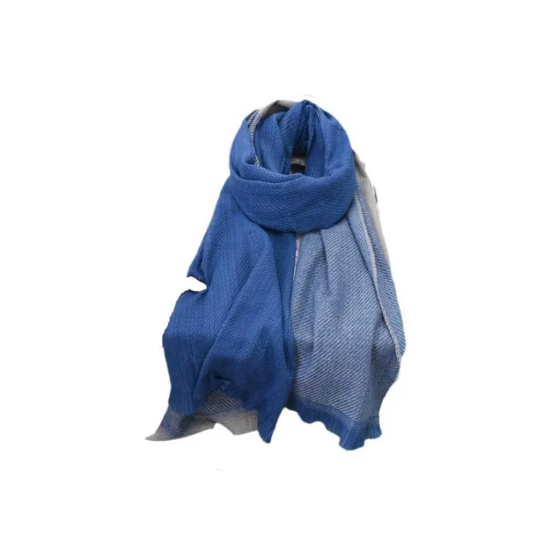 EEEENO Polyester Knit Scarves Unisex-0