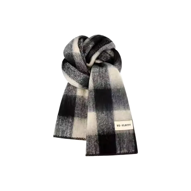 Yalu Polyester Knit Scarves Unisex Gift Box Set-0