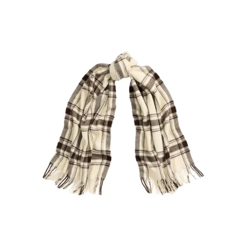 Polo Ralph Lauren Wool Knit Scarves Men's Beige Yellow