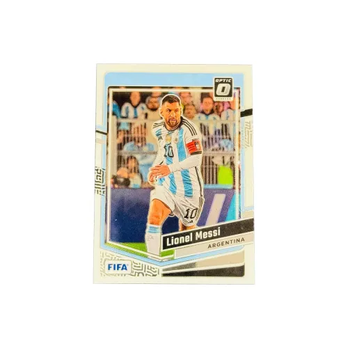PANINI Messi Messi Argentina Barcelona Optic Base Player Card Standard Condition Sports Cards 1 Pc