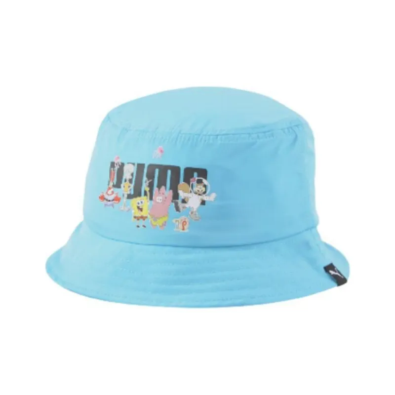 PUMA Polyester Bucket Hats Kids' Blue/Green/Light Pink-0
