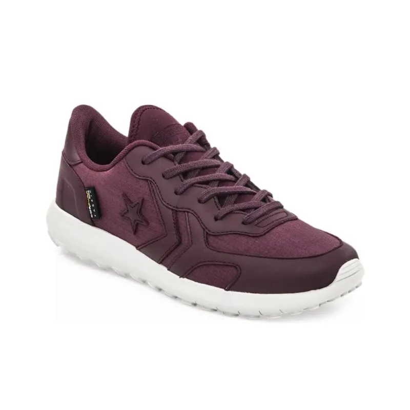 Converse Anti-Slip Wear-Resistant Low-Top Casual Shoes Men's Burgundy-1