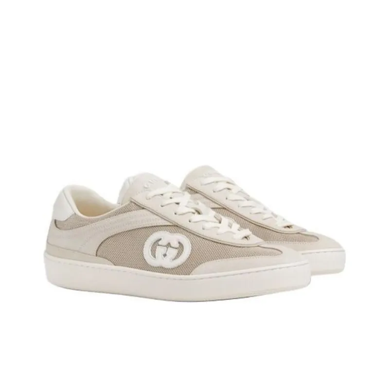 GUCCI Women's G74 'Interlocking G Light Beige' Women's-2