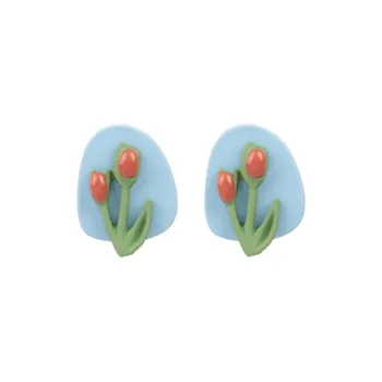 QIANFANGDAHUANGYE Alloy Earrings Women's