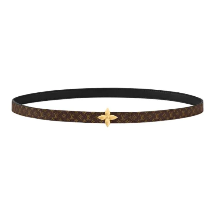 LOUIS VUITTON M8797U Lv Mini Flowergram15mm Reversible Belt-1