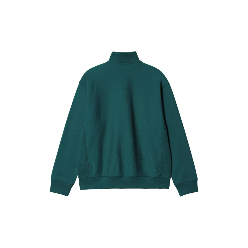 Carhartt WIP Half Zip American Script Sweatshirt-1