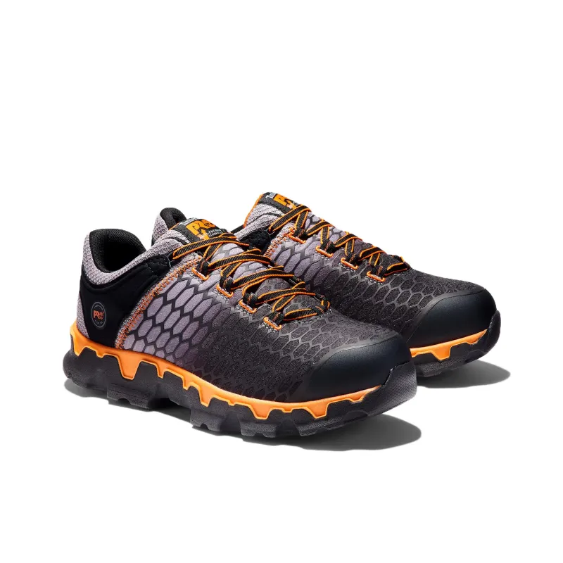 Timberland Anti-Slip Wear-Resistant Low-Top Casual Shoes Men's Gray Orange-2