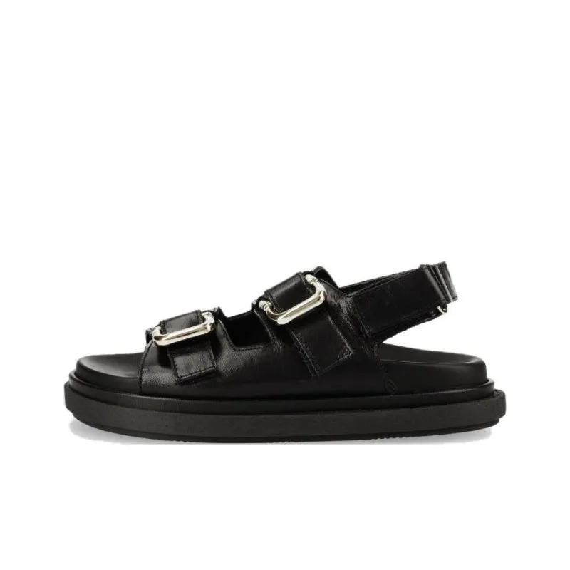 ALOHAS Harper Strap Sandals 3.5cm Women's Black-0