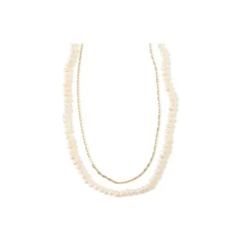 Beams Freshwater Pearl Necklaces Women's White