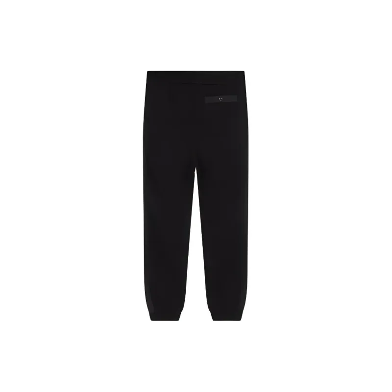 Zzegna Knitted Sports Pants Men's Black-1