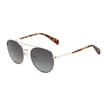 RAG&BONE Metal Aviator Sunglasses Men's Gold/Tortoiseshell