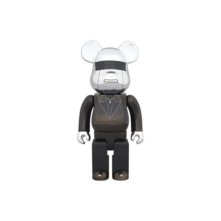 BE@RBRICK Daft Punk 2 Pack Black-2