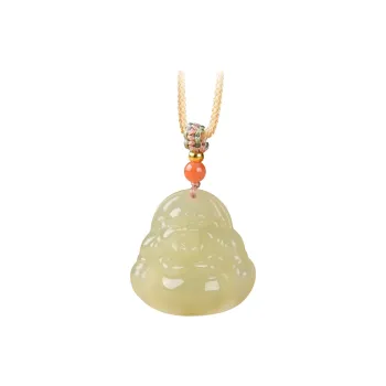 YUYIHUAN Pendants Pale Greenish White Jade Unisex