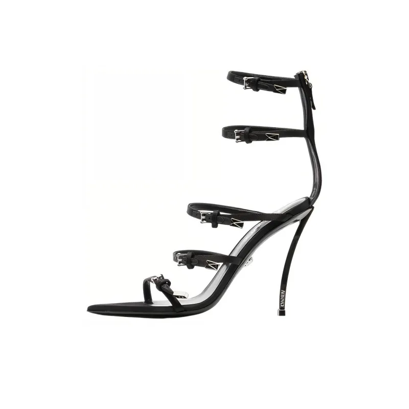 VERSACE Pin-Point 120mm Sandals-0