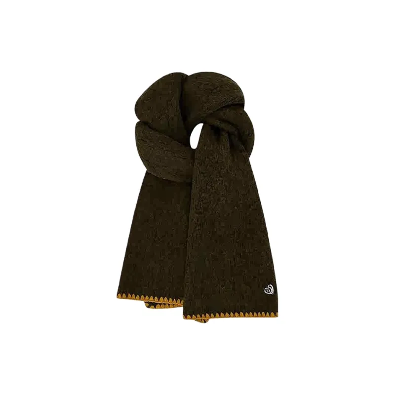 Yalu Polyester Knit Scarves Unisex Gift Box Set-7
