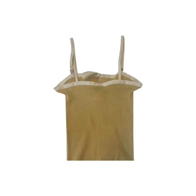 CHANEL SS22 Tank Tops Women's Yellow-5