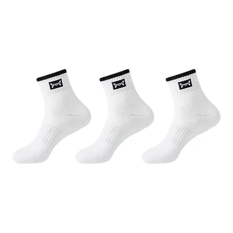 MIIOW Mid Calf Socks Men's Combo Set-0
