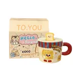 Biscuit Toast (Cup+Silicone Lid+Toast Portable Box)
