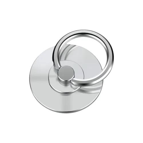 CHRROTA Full Metal Cell Phone Ring Clamp Phone Stand Lazy Stand Can Be Stuck Anywhere Paste-type 360° Rotating