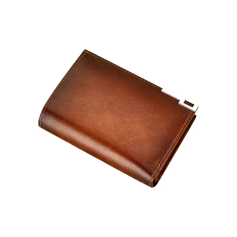 WilliamPOLO Cow Leather Wallet Men's Multicolor-13