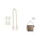 [Two-Piece Set]Four-Leaf Clover Extender Chain (Two Pieces)+Decorative Chain 40cm