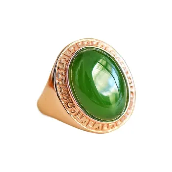 Jade Ink Love Elegant Minimalist Style Fashion Jasper Unisex