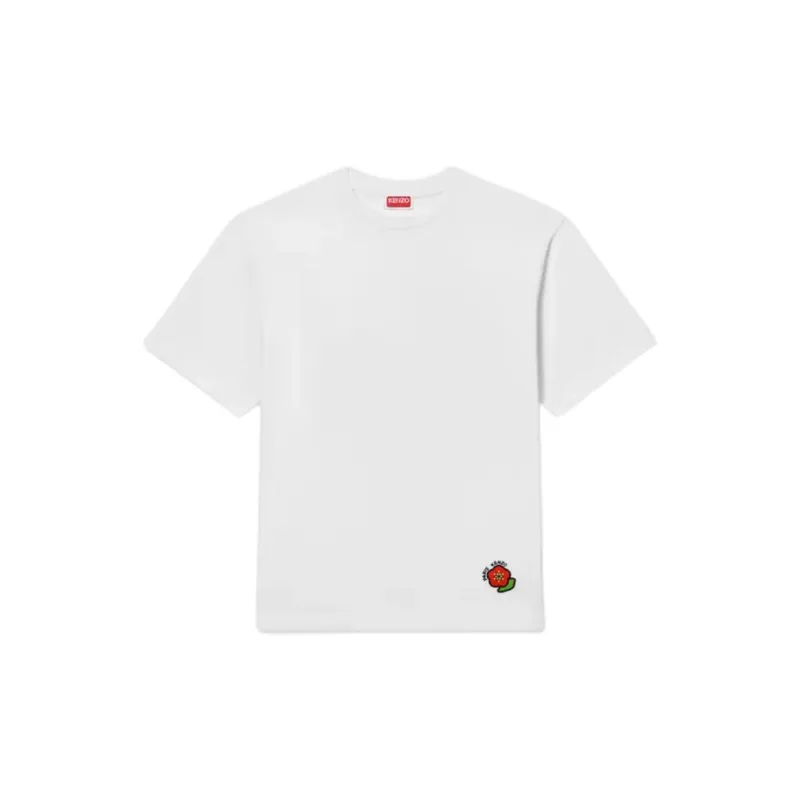 KENZO Pop Embroidered Oversized T Shirt-1