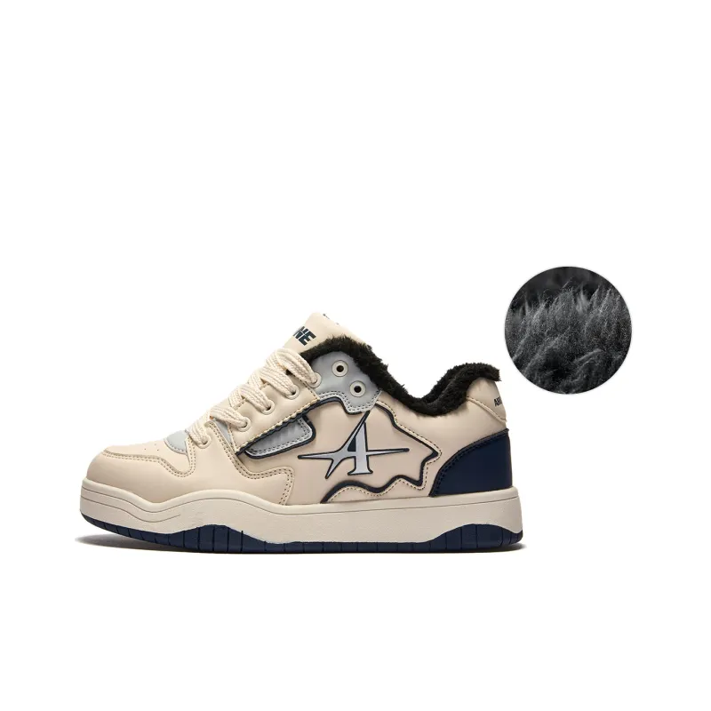 A1 Puffy Shoes Coverage Thermal Abrasion Resistant Breathable Low Top Skateboard Shoes Unisex-25