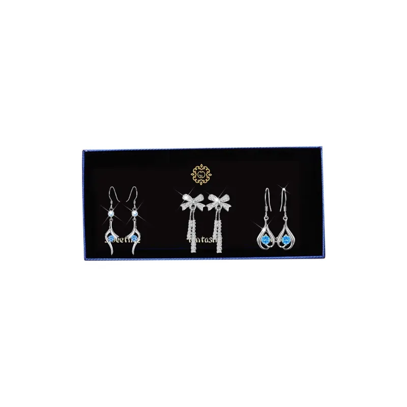 GAGA S990 Fine Silver Stud Earrings Women's-0