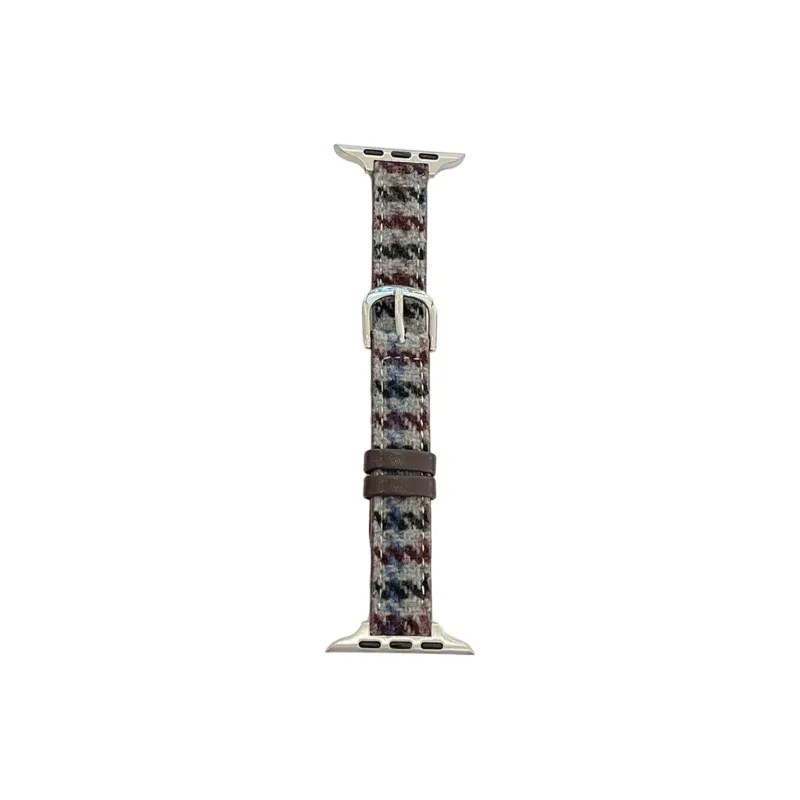 NCFCK Watch Band Apple Compatibility Woolen Leather Material-3