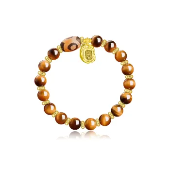 Moon Jewelry Tiger's Eye Stone Bracelets Unisex