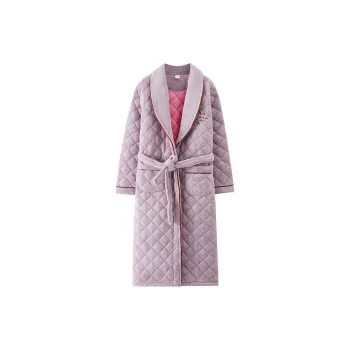 DanceBees Bath Robes Women's Purple